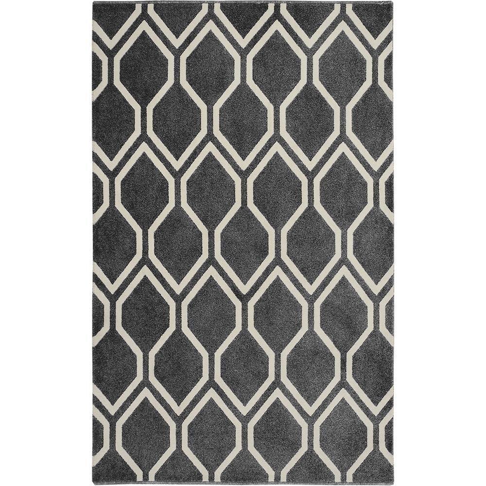 Tapete Para Sala Classe A Gris 1,00x1,60 São Carlos - 2