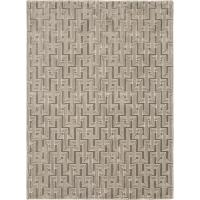 Tapete Para Sala Chevron Prata Design 1,00x1,50 São Carlos - 1