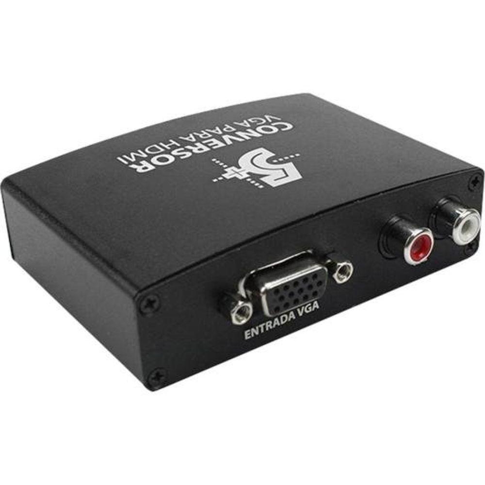 Conversor De Vídeo Vga X Hdmi 5+ - 3