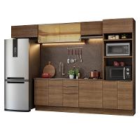 Armário De Cozinha Completa 330cm Rustic Stella Madesa 04 Rustic - 10