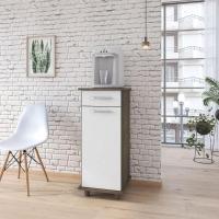 Balcão Viena 1 Porta 1 Gaveta Fiorello Freijo Com Branco - 2