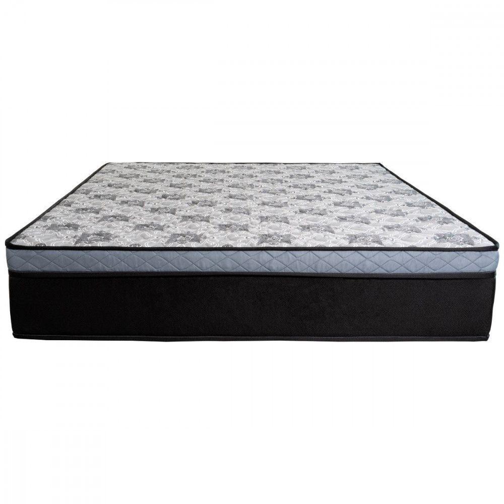 Colchão King Molas Ensacadas Florence Master 193x203x32cm Preto Com Cinza - 5