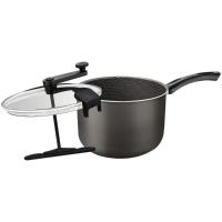 Pipoqueira Paris Em Alumínio Com Revestimento Interno E Externo Em Antiaderente Chumbo 22 Cm 4,8 - 1