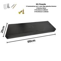 Suporte Trofeus E Medalhas 60 Cm C X 20 Cm P Com Suporte Preto