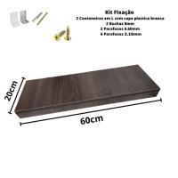 Suporte Trofeus E Medalhas 60 Cm C X 20 Cm P Com Suporte Madeirado - 2