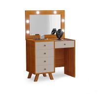 Penteadeira Com Assento Pitsburgo Freijó Maní - 1