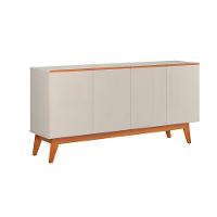 Buffet 4 Portas Para Sala De Jantar Porto Off White Nature - 1