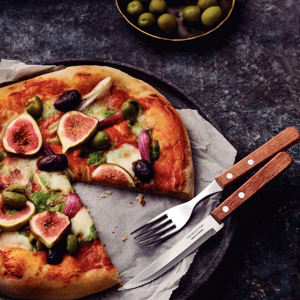 Jogo De Talheres Churrasco Cabo Madeira Tramontina 24 Peças - 2