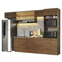 Armário De Cozinha Completa 330cm Rustic Stella Madesa 06 Rustic - 3