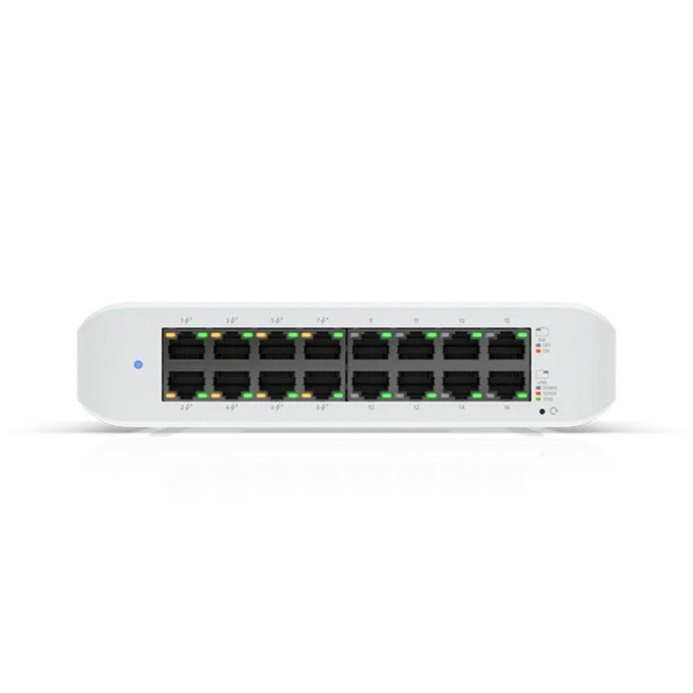 Switch Ubiquiti Unifi Lite 16p 8p Poe-poe+ Usw-lite-16-poei - 1