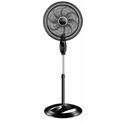 Ventilador de Coluna Mondial 40cm 8 Pás Preto Prata VTX-40C-8P-CR 220V