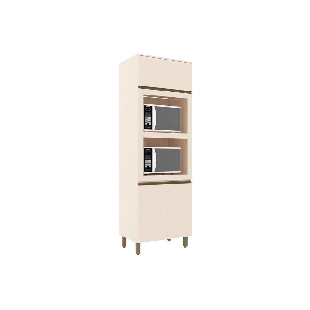 Paneleiro de Cozinha Modulado Connect 3 Portas (2 Fornos) 71.5cm Off White - Henn - 1