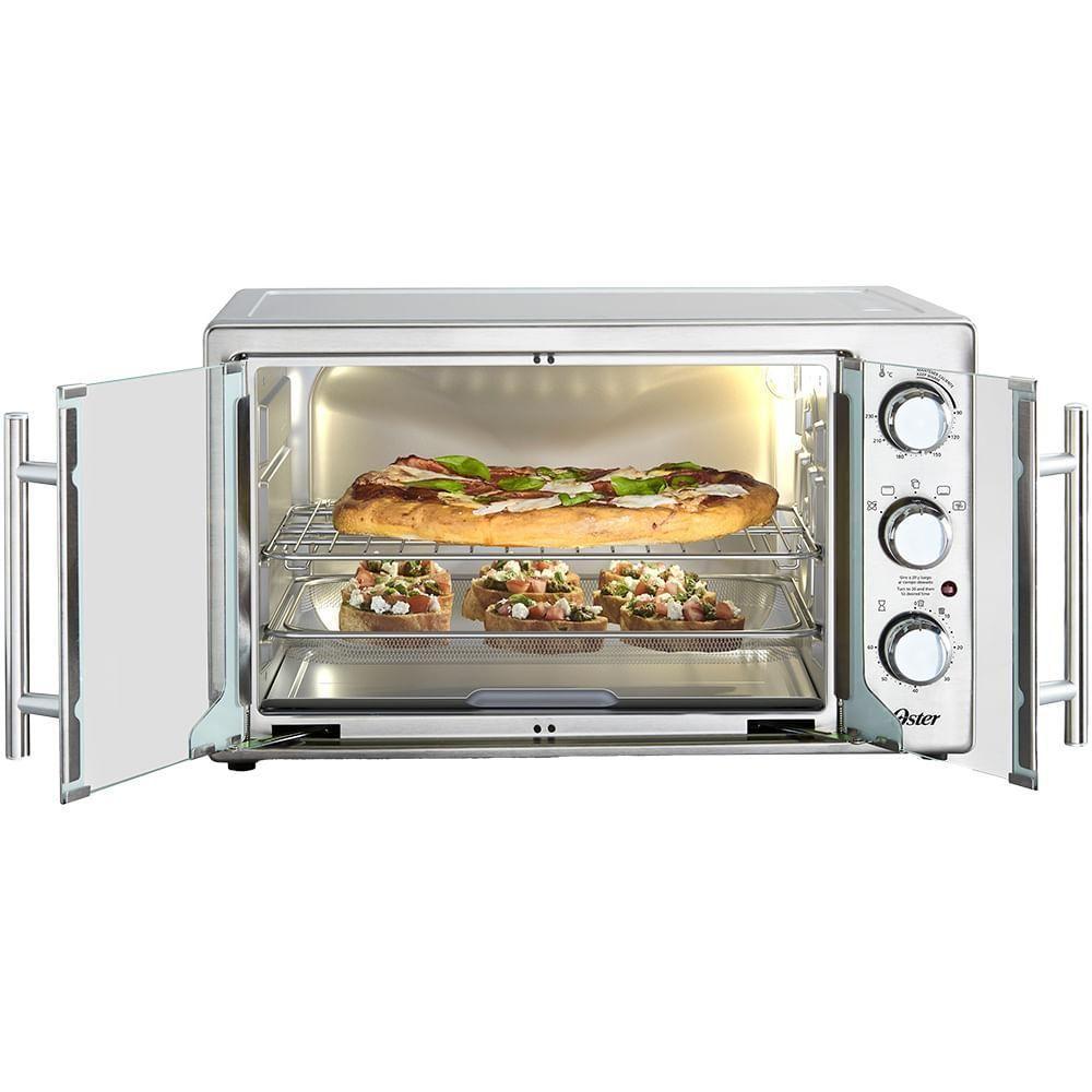 Kit Forno E Fryer French Door Com Kit Para Vinho Oster 220v - 8