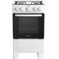 Fogão 4 Bocas Atlas Mônaco Plus Branco com Acendimento Automático e Mesa Inox - 2