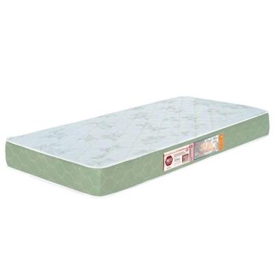 Colchão Solteiro Sleep Max Espuma D33 96x203x18cm Branco/verde - Castor