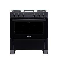 Fogão 5 Bocas Atlas Mônaco Plus Preto com Acendimento Automático e Mesa Inox Bivolt - 2