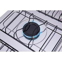 Fogão 5 Bocas Atlas Mônaco Plus Preto com Acendimento Automático e Mesa Inox Bivolt - 6
