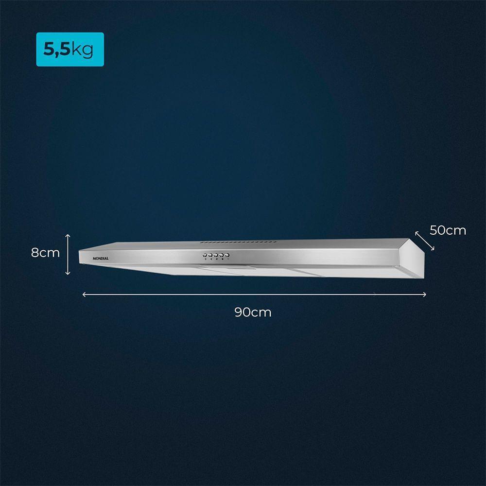 Depurador De Ar 90cm Dp90-01 127v/60hz , - 2