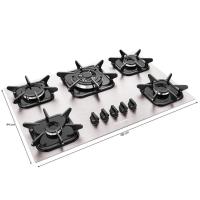 Cooktop Mueller 5 Bocas De Alumínio Com Queimador Tripla Chama Mcg5bk - 7