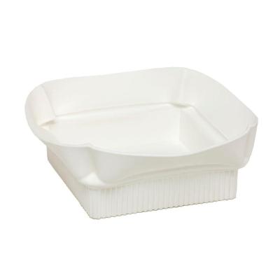 Cesto Vaso Multiuso Silicone Flexível Casa Branco Silikomart