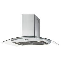 Coifa De Ilha Fischer Island 90cm Vidro Aço Inox 110V - 1