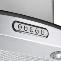 Coifa De Parede 80cm Vidro Curvo Duto Slim 110v - 5