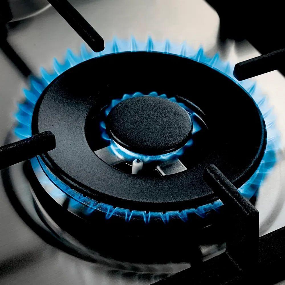 Cooktop à Gás Brastemp Gourmand 60cm 4 Queimadores Inox 220V - 2
