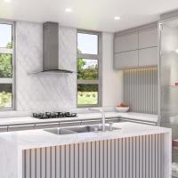 Coifa De Parede Clean Vidro Curvo 75cm 140w 220v - 7