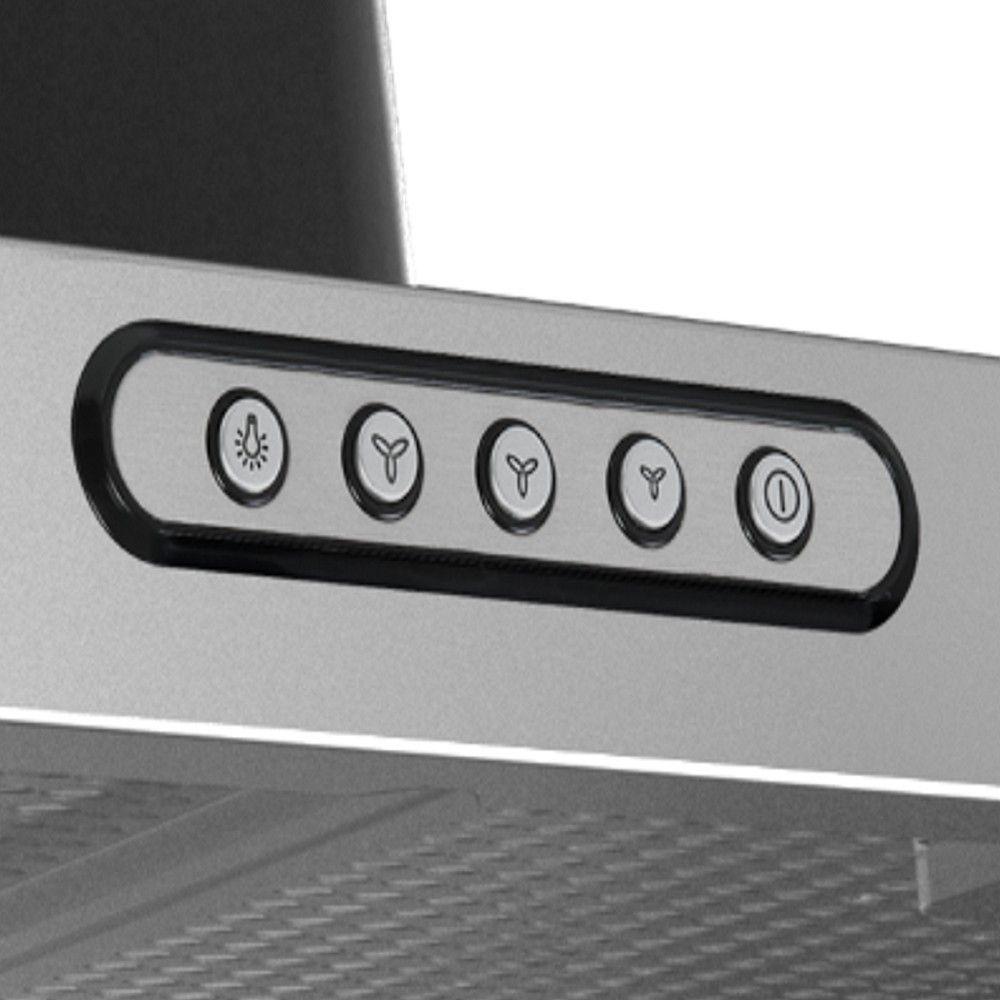 Depurador Compact New Embutir Inox 90 Cm Fogatti Inox 220V - 5