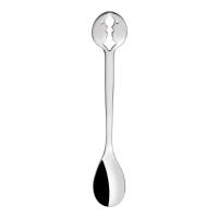Kit 6 Colheres Chá Café Inox Cozinha 13cm Luxo Kiss Bugatti - 2