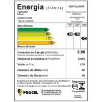 Ventilador De Mesa 48cm Britânia Bvt491 Maxx Force 127v - 6