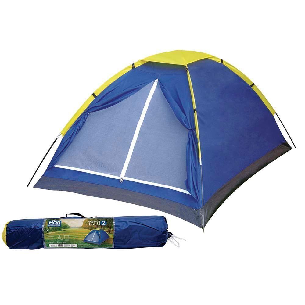 Barraca Camping Iglu Impermeável 2 Pessoas Mor - 7