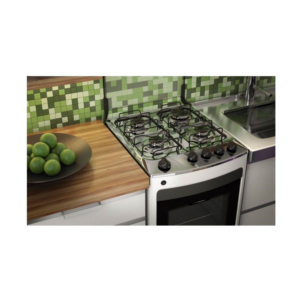 Fogão 4 Bocas Cf04nab Consul Branco Bivolt - 5