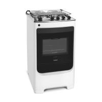 Fogão 4 Bocas Cf04nab Consul Branco Bivolt - 8
