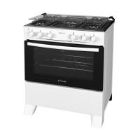 Fogão De Piso Atlas 5 Bocas Monaco Plus Branco Bvolt - 3