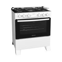 Fogão De Piso Atlas 5 Bocas Monaco Plus Branco Bvolt - 4