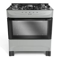 Fogão Mueller Titânio 5 Bocas Com Mesa De Vidro E Acendimento Mfv5bb - 1