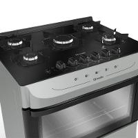 Fogão Mueller Titânio 5 Bocas Com Mesa De Vidro E Acendimento Mfv5bb - 5