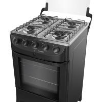 Fogão Mueller 4 Bocas Branco Com Acendimento Automático Mfi4bb Preto Fosco - 2