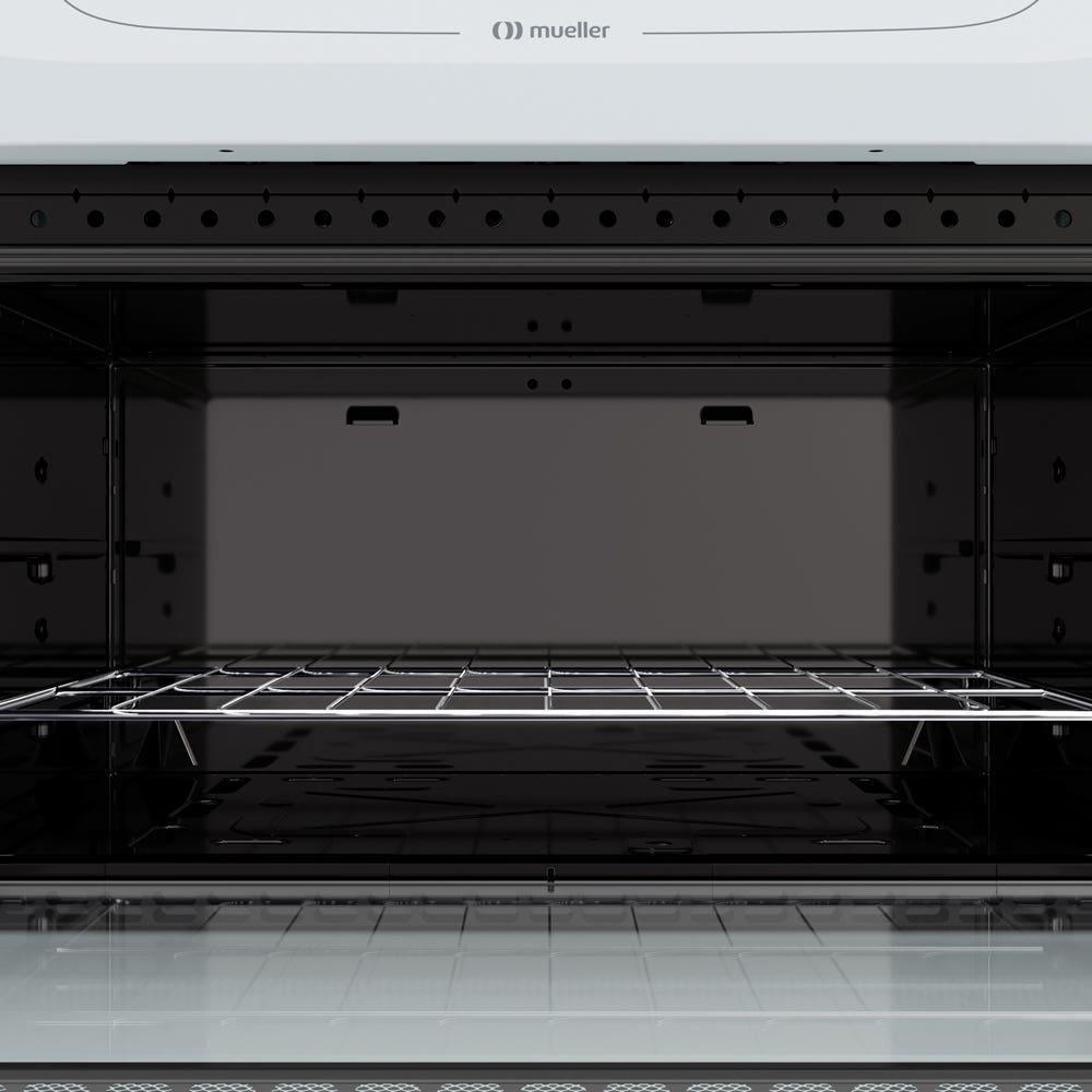 Fogão Mueller Branco 5 Bocas Com Mesa De Vidro E Acendimento Mfv5bb - 2