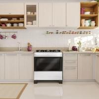 Fogão Mueller Branco 5 Bocas Com Mesa De Vidro E Acendimento Mfv5bb - 3