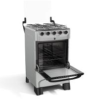 Fogão Mueller 4 Bocas Titânio Com Acendimento Automático Mfi4bb - 3