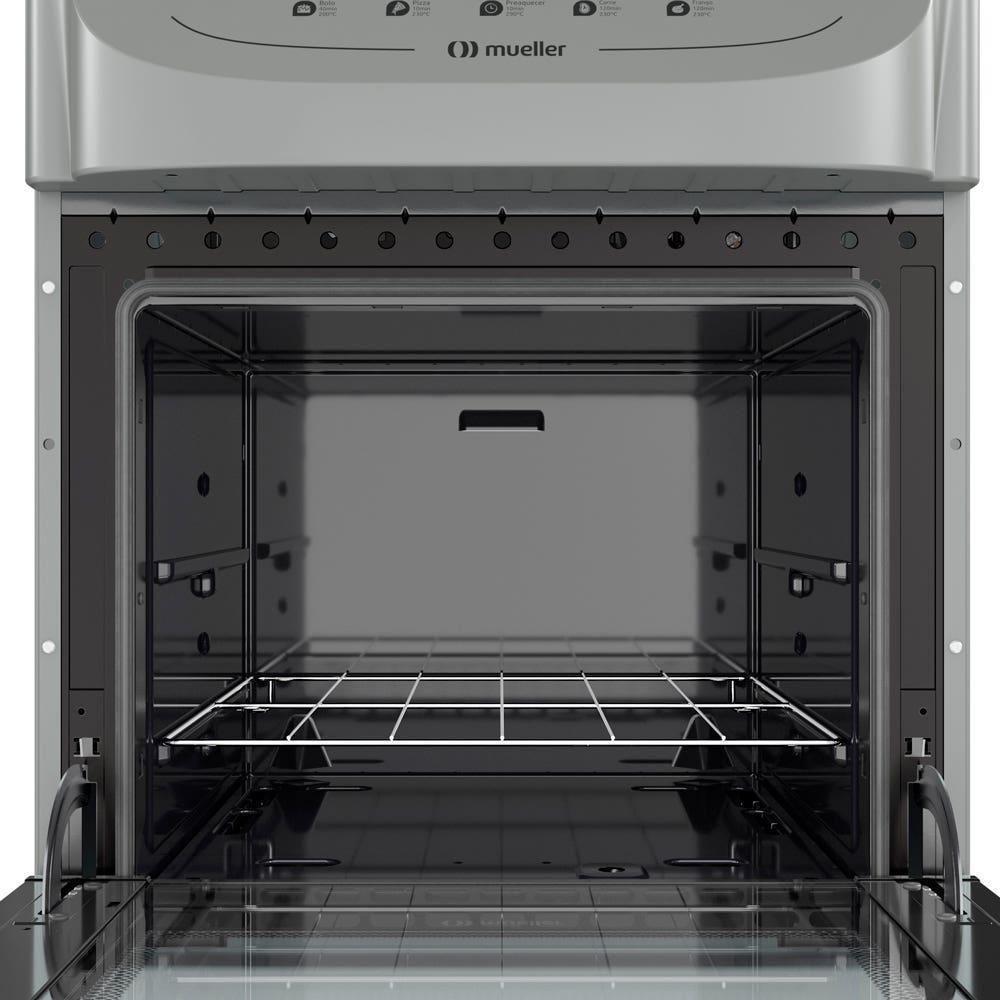 Fogão Mueller Titânio 4 Bocas Com Mesa De Vidro E Acendimento Mfv4bb - 2