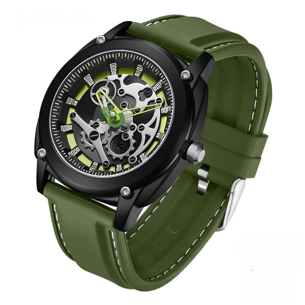 Relógio De Pulso De Quartzotop 50m à Prova D\'água, 3235 Verde - 1