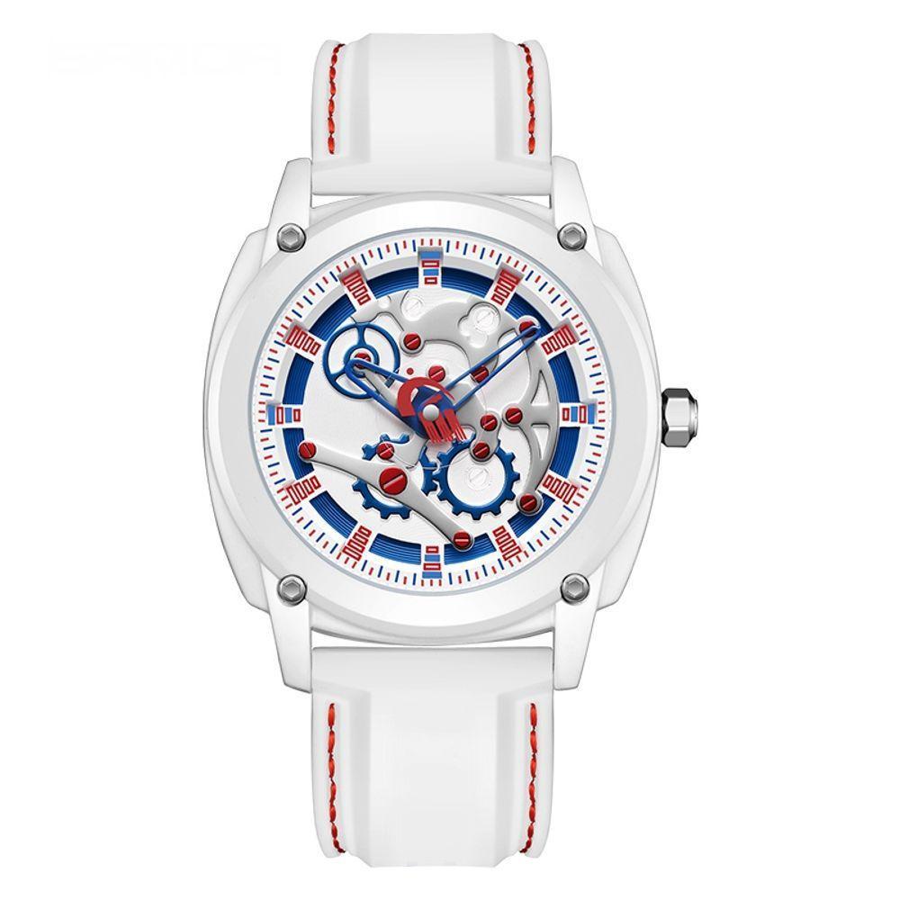 Relógio De Pulso De Quartzotop 50m à Prova D\'água, 3235 Azul - 2