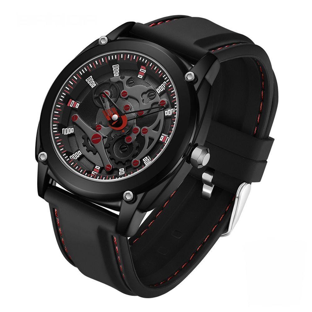 Relógio De Pulso De Quartzotop 50m à Prova D\'água, 3235 Preto - 1