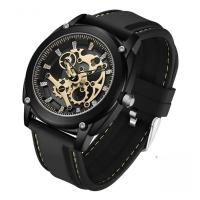 Relógio De Pulso De Quartzotop 50m à Prova D\'água, 3235 Preto Amarelo - 1