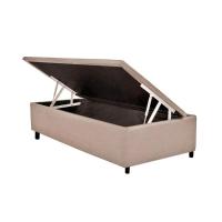 Cama Box Baú Solteiro Universal Courano Clean (88x188x35) - Costa Rica - 1