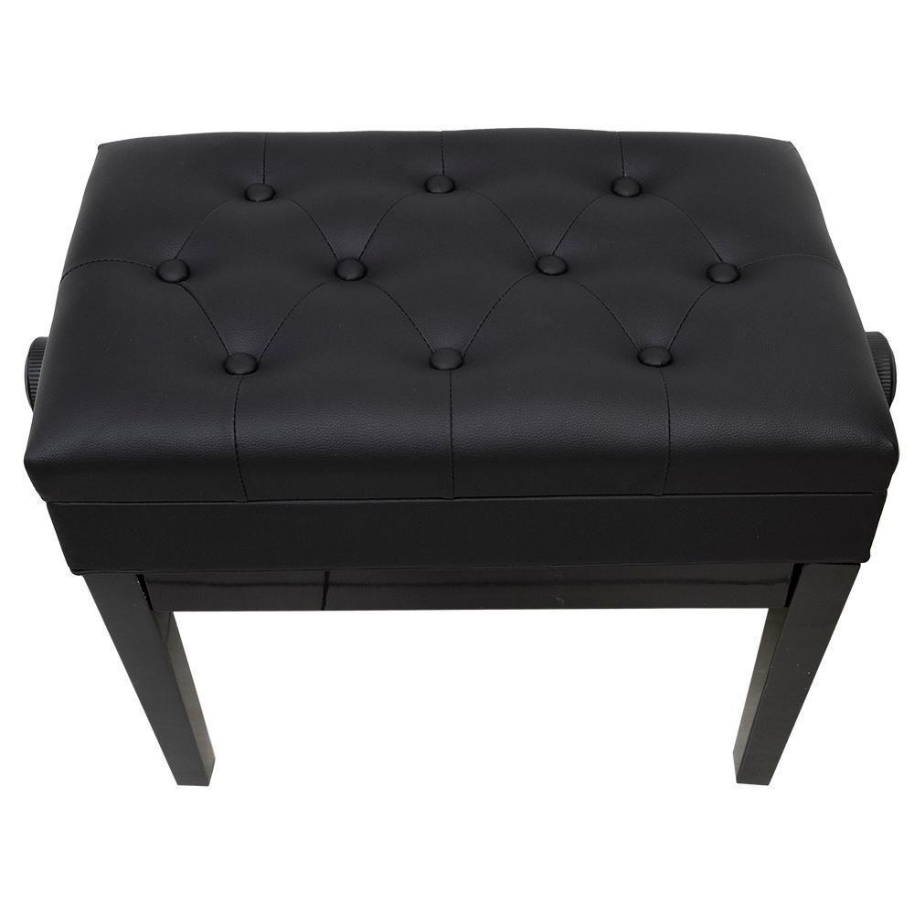 Banco De Piano Com Regulagem Ba 3 Preto Alan [f097] - 4