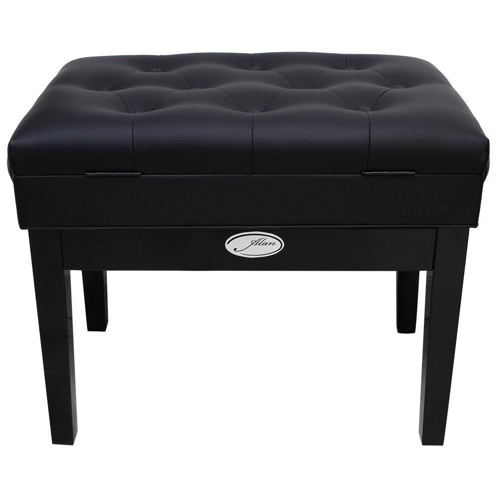 Banco De Piano Com Regulagem Ba 3 Preto Alan [f097] - 5